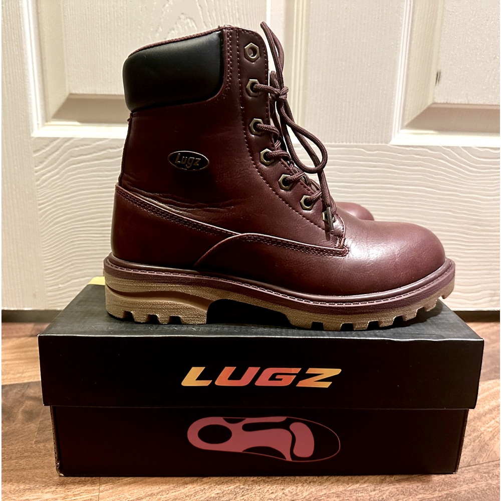 NWOT. LUGZ Empire Hi Water Resistant Lace Up Boot. Size 7.5. - Picture 4 of 12
